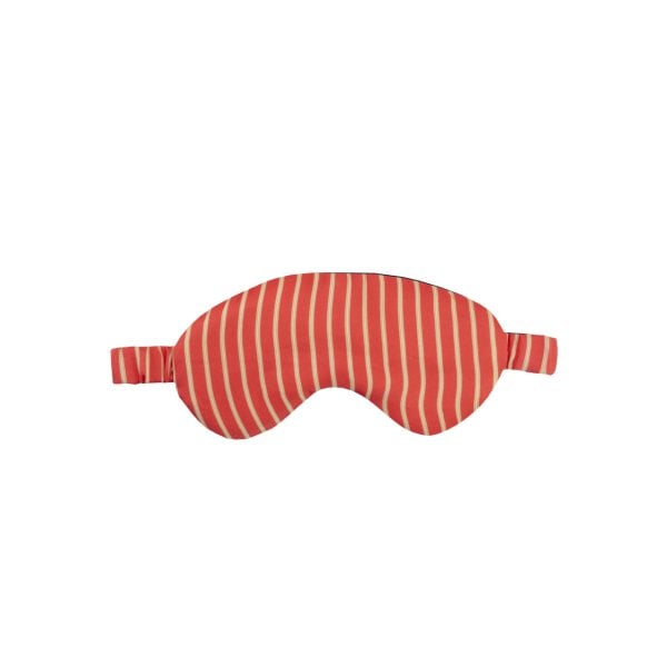 İpek Uyku Maskesi - Pink Stripe