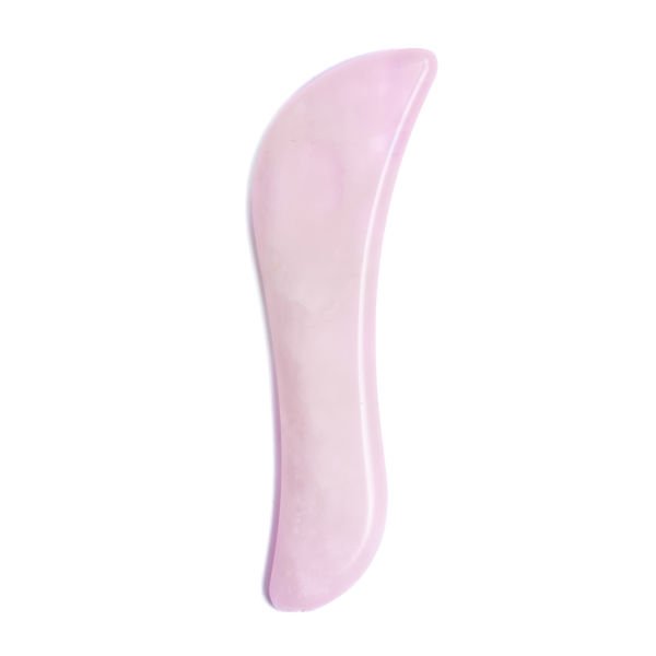 Pembe Kuvars Gua Sha - S